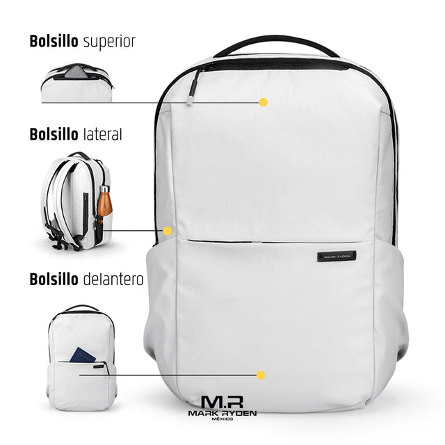 Mochila Ultraligera, Fresca y Aesthetic para Laptop de hasta 17” Mark Ryden MR1106