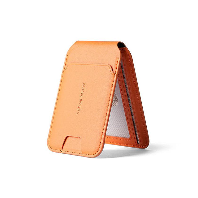 Tarjetero plegable MagSafe delgado para llevar con estilo todos los días MR21