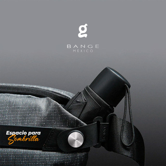 Mochila Gris Cruzada Bange Modelo BG-7550