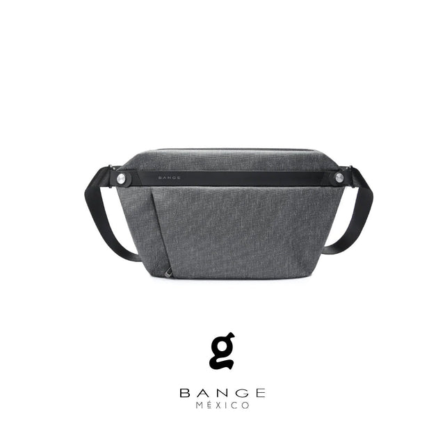 Mochila Gris Cruzada Bange Modelo BG-7550