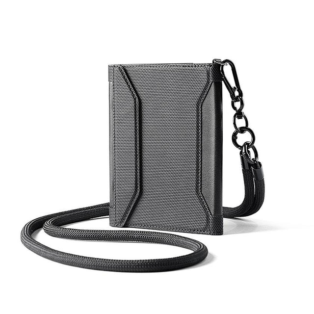 Cartera cruzada con acceso instantáneo para tarjetas de viaje y embarque MR 604