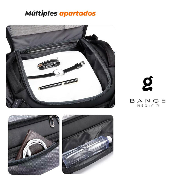 Maleta BANGE. Para Viaje, Gimnasio. Material repelente al agua . Modelo BG-7561