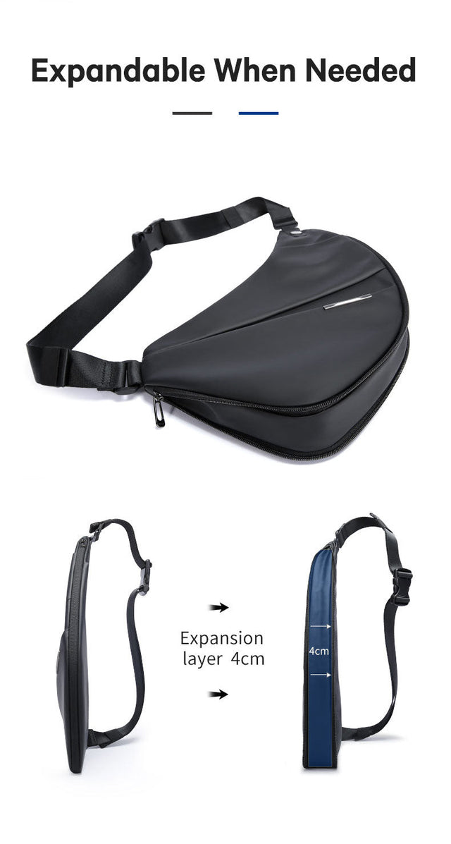 Mochila cruzada Bange.Material repelente al agua. Modelo BG-7378