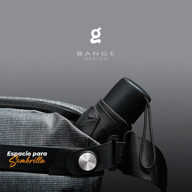 Mochila Gris Cruzada Bange Modelo BG-7550