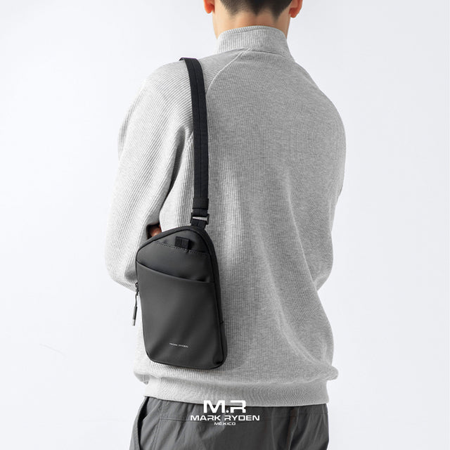 Bandolera Ejecutiva Aesthetic Negra | Moderna, Compacta y Funcional para Profesionales Mark Ryden MR732