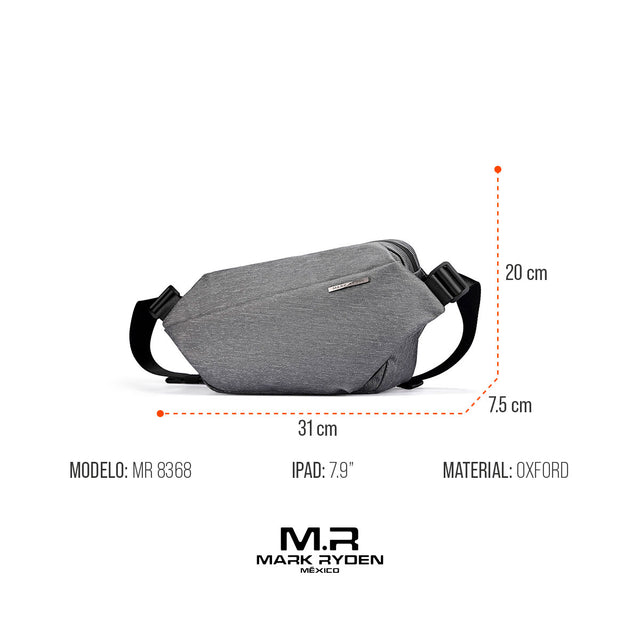 Amplia Mochila Cruzada Mark Ryden Modelo 8368