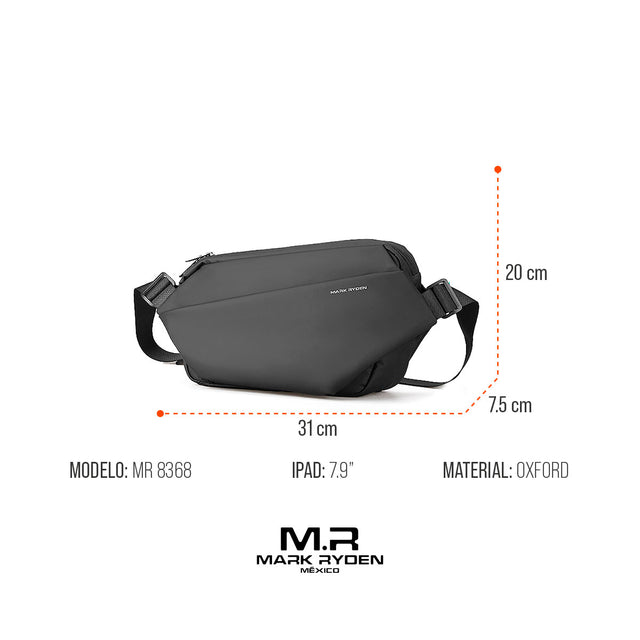Amplia Mochila Cruzada Mark Ryden Modelo 8368