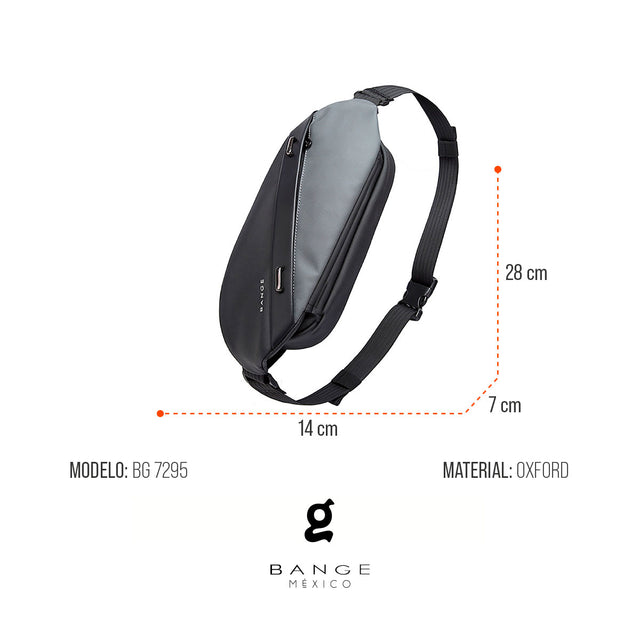 Bandolera Cruzada para iPad 9.7” Bange BG-7295 | con Bolsillos Organizadores