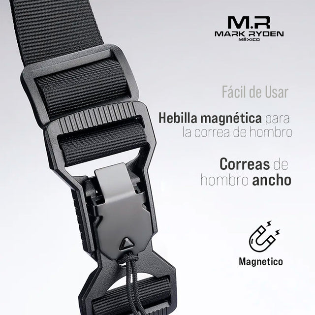 Bandolera Mark Ryden MR532 |con Hebilla Magnética y Correa Ajustable