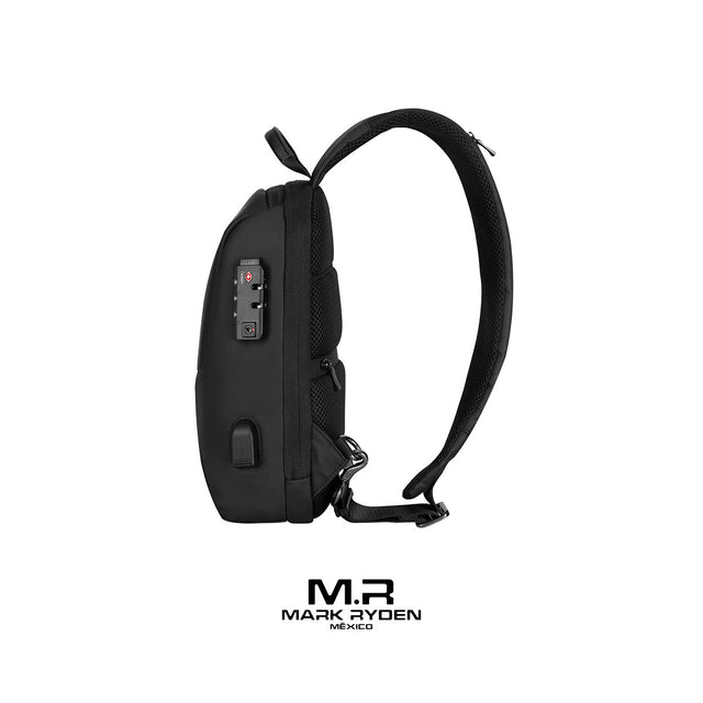 Bandolera Antirrobo con Candado TSA Mark Ryden MR7039 para iPad 9.7” | Puerto USB