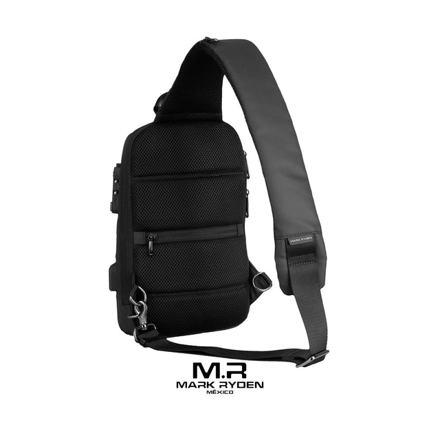 Bandolera Antirrobo con Candado TSA Mark Ryden MR7039 para iPad 9.7” | Puerto USB