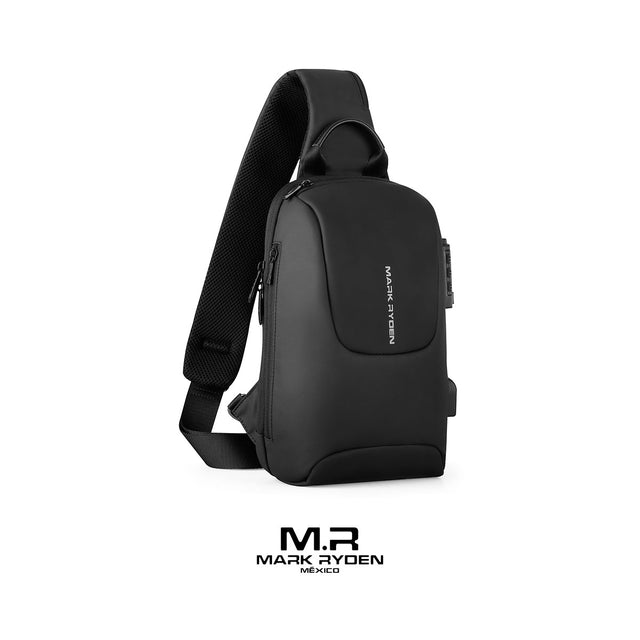 Bandolera Antirrobo con Candado TSA Mark Ryden MR7039 para iPad 9.7” | Puerto USB