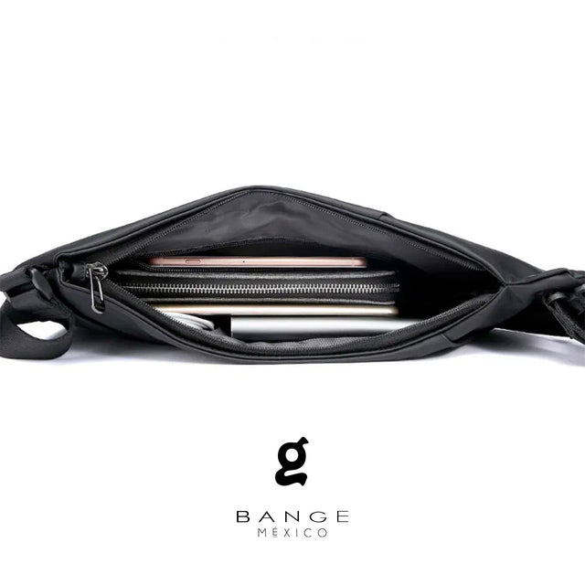 Bandolera Cruzada Urbana Bange BG-7378 | Expandible con Bolsillo para Botella