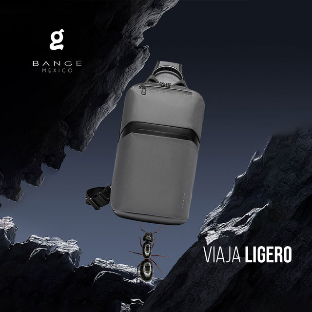 Mochila cruzada Bange BG-7719 | Diseño compacto, elegante y Para iPad de 11”