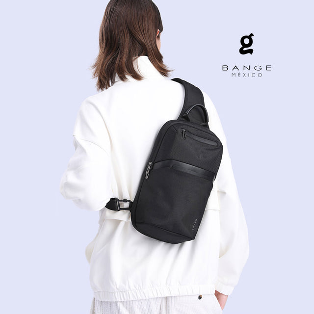 Mochila cruzada Bange BG-7719 | Diseño compacto, elegante y Para iPad de 11”