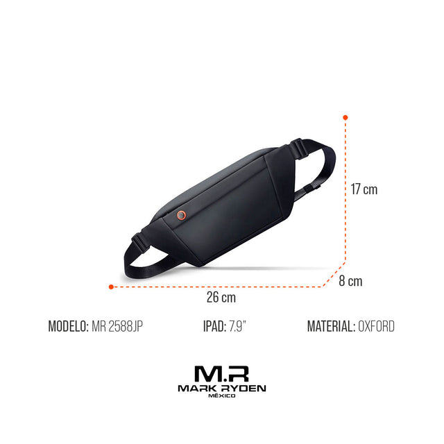 Mochila Cruzada Mark Ryden 2588JP | Organización Inteligente y Diseño Urbano