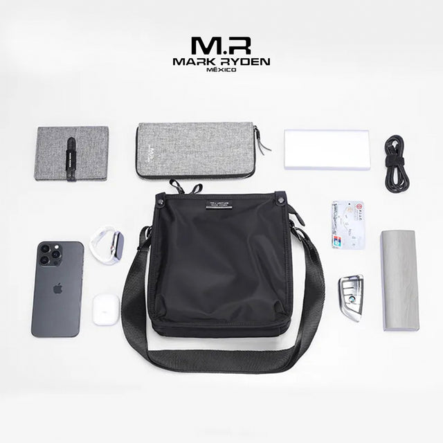 Bolso Cruzado MR499 | Compatible con iPad de 9.7”, con Múltiples Compartimentos