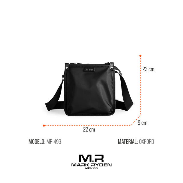 Bolso Cruzado MR499 | Compatible con iPad de 9.7”, con Múltiples Compartimentos