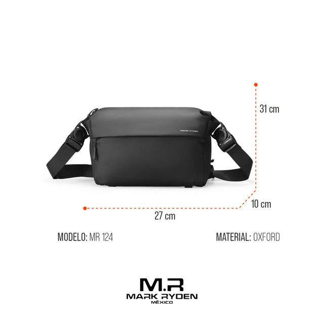 Bolso cruzado Mark Ryden MR124 | Correa ajustable y Repelente al agua