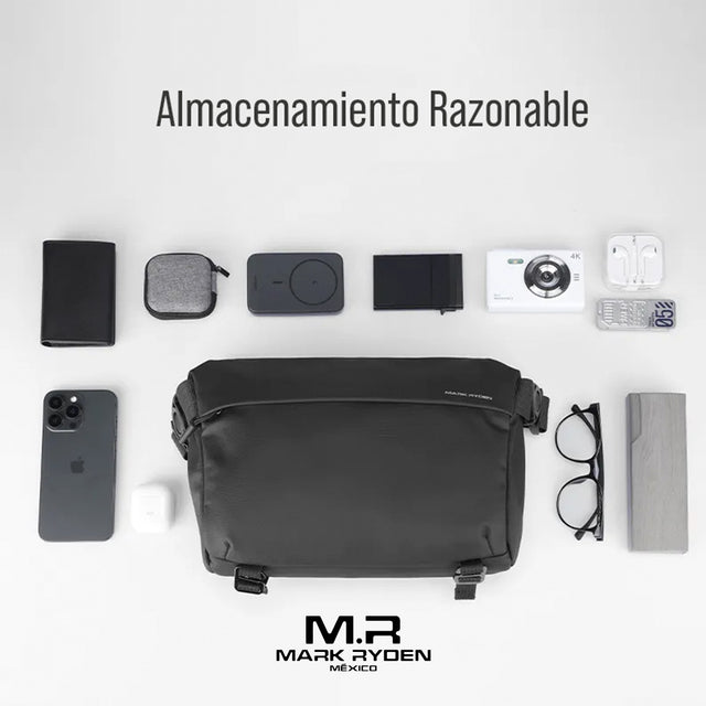 Bolso cruzado Mark Ryden MR124 | Correa ajustable y Repelente al agua