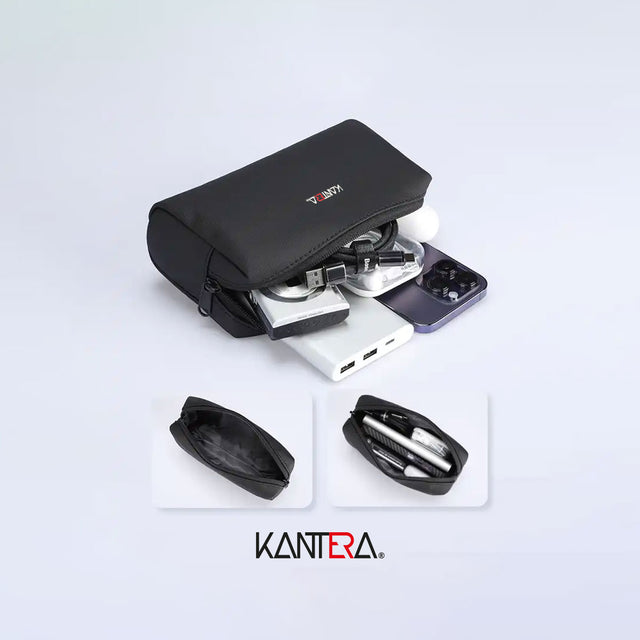 Bolso de Mano Compacto Kantera Cuarzo | Organizador Aesthetic, Resistente y Listo para Viajar 1001