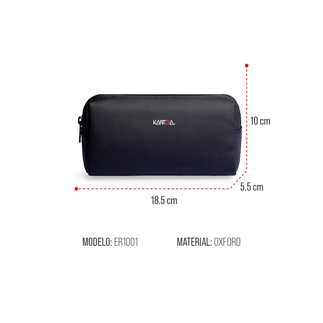 Bolso de Mano Compacto Kantera Cuarzo | Organizador Aesthetic, Resistente y Listo para Viajar 1001