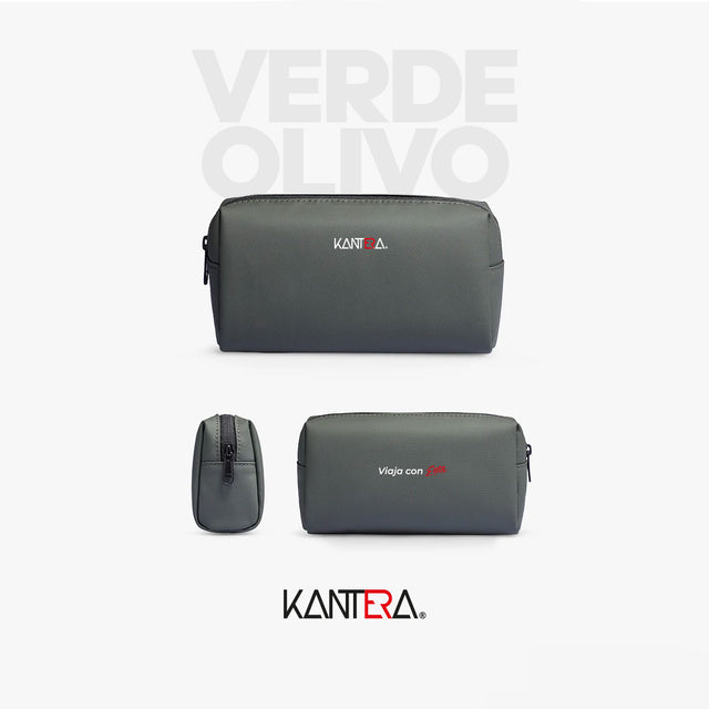 Bolso de Mano Compacto Kantera Cuarzo | Organizador Aesthetic, Resistente y Listo para Viajar 1001