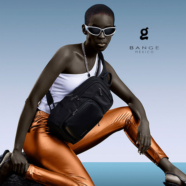 Bandolera uso Urbano Bange BG-7718 | Ideal para iPad de 11” con Correa Ajustable