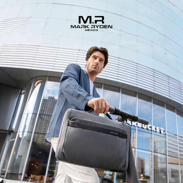 Maletín para Laptop 13.3”/ 15” /15.6" Mark Ryden MR 19 | Repelente al agua, Bolsillos Organizadores.