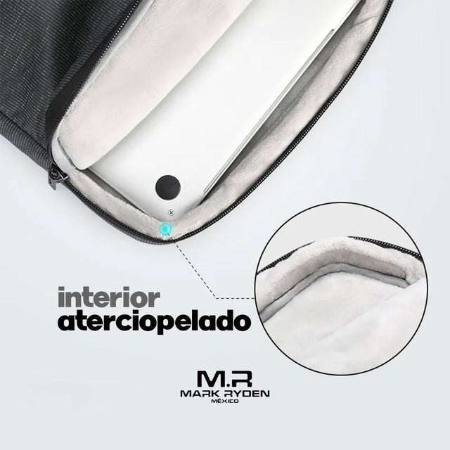 Maletín para Laptop 13.3”/ 15” /15.6" Mark Ryden MR 19 | Repelente al agua, Bolsillos Organizadores.
