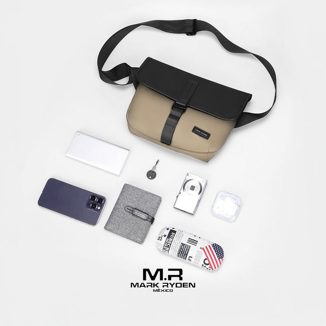 Bandolera Urbana Mark Ryden MR271 | Ligera y Repelente al Agua