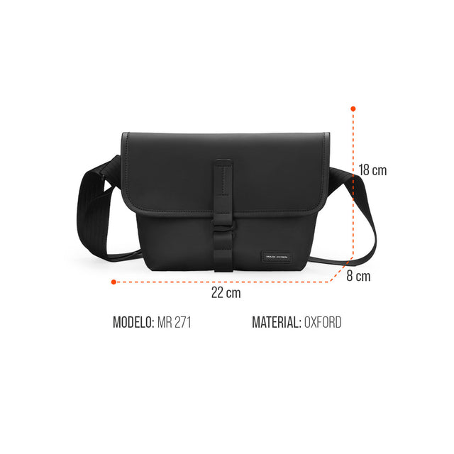 Bandolera Urbana Mark Ryden MR271 | Ligera y Repelente al Agua