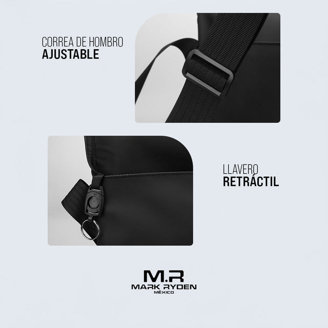Bandolera Urbana Mark Ryden MR271 | Ligera y Repelente al Agua