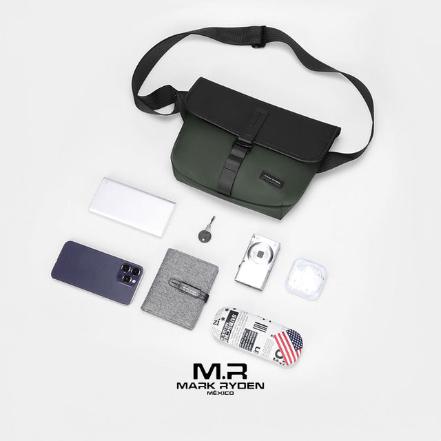 Bandolera Urbana Mark Ryden MR271 | Ligera y Repelente al Agua