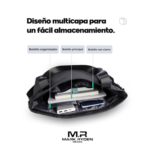 Bolso Mark Ryden MR569 | Porta Laptop 15.6” y Estilo Ejecutivo