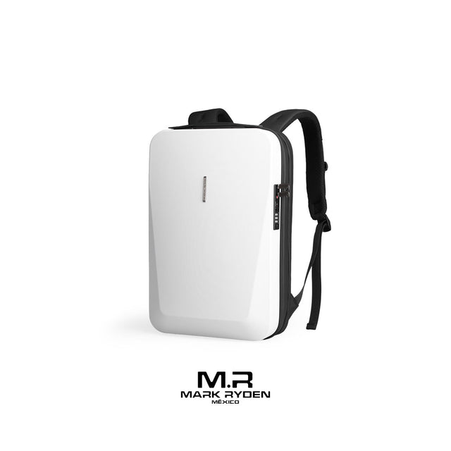 Mochila Futurista Mark Ryden MR7612 | Tapa Dura Antirrobo, puerto USB + USB C integrados