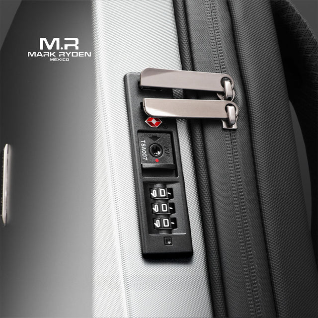 Mochila Futurista Mark Ryden MR7612 | Tapa Dura Antirrobo, puerto USB + USB C integrados