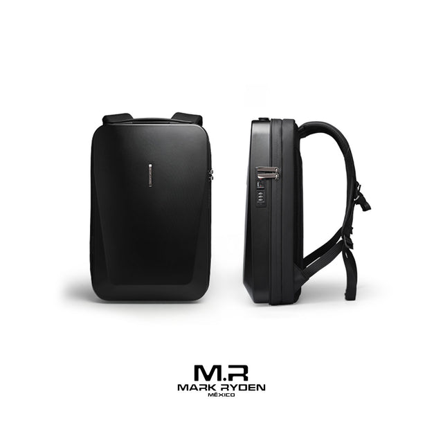 Mochila Futurista Mark Ryden MR7612 | Tapa Dura Antirrobo, puerto USB + USB C integrados