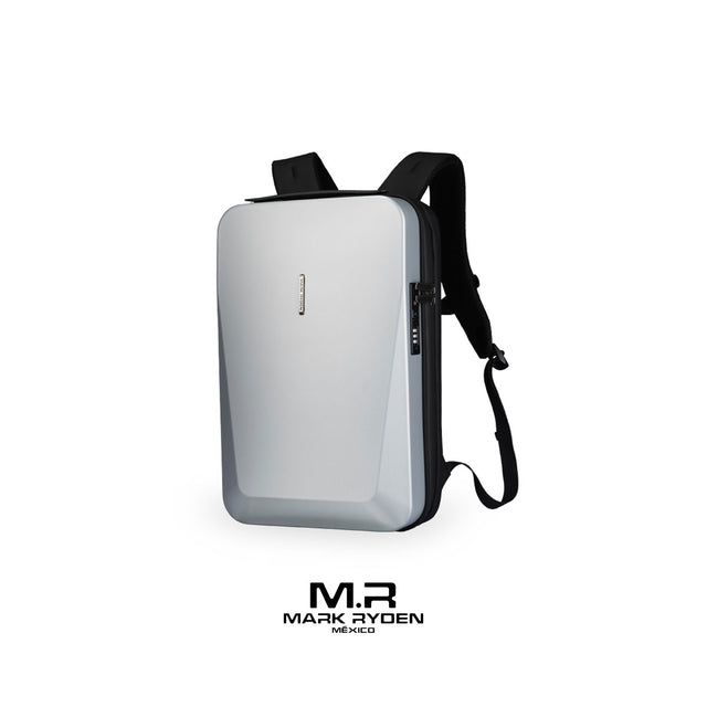 Mochila Futurista Mark Ryden MR7612 | Tapa Dura Antirrobo, puerto USB + USB C integrados