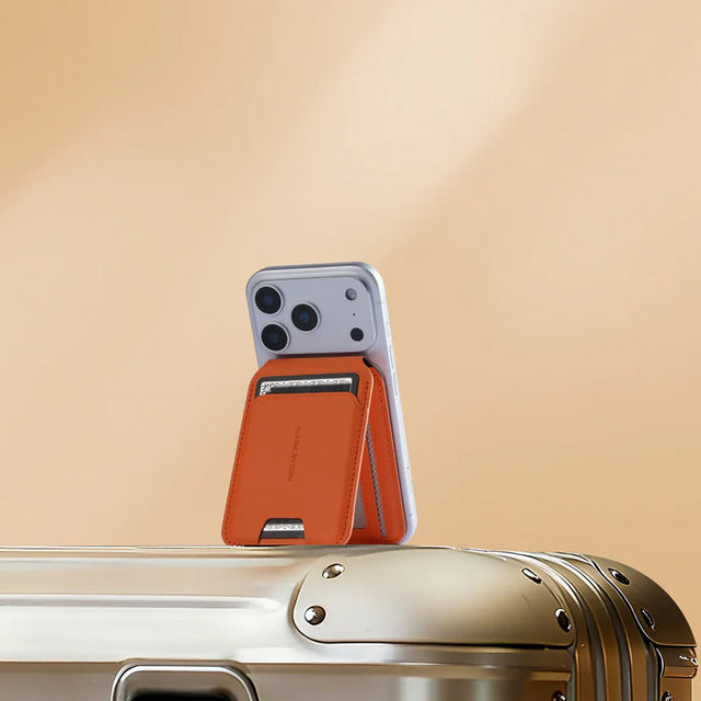 Tarjetero Magnético Mark Ryden para Celular – Delgado, Premium y con Soporte Integrado MR 21