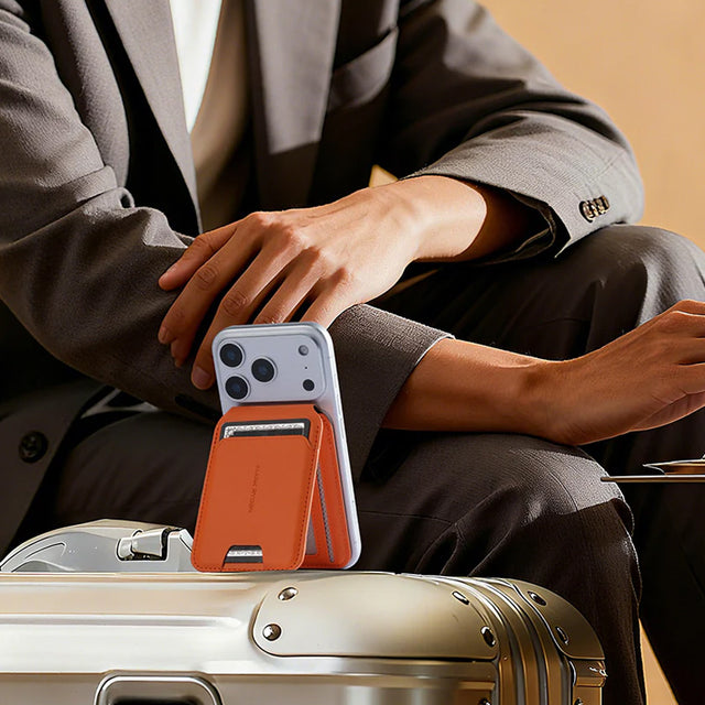 Tarjetero Magnético Mark Ryden para Celular – Delgado, Premium y con Soporte Integrado MR 21