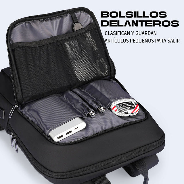 Mochila Mark Ryden Multifuncional de Gran Capacidad – Impermeable, Ligera y para Laptop 15.6” MR 2492