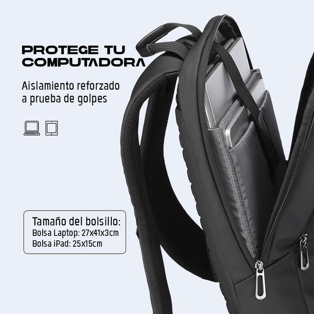Mochila Mark Ryden Multifuncional de Gran Capacidad – Impermeable, Ligera y para Laptop 15.6” MR 2492