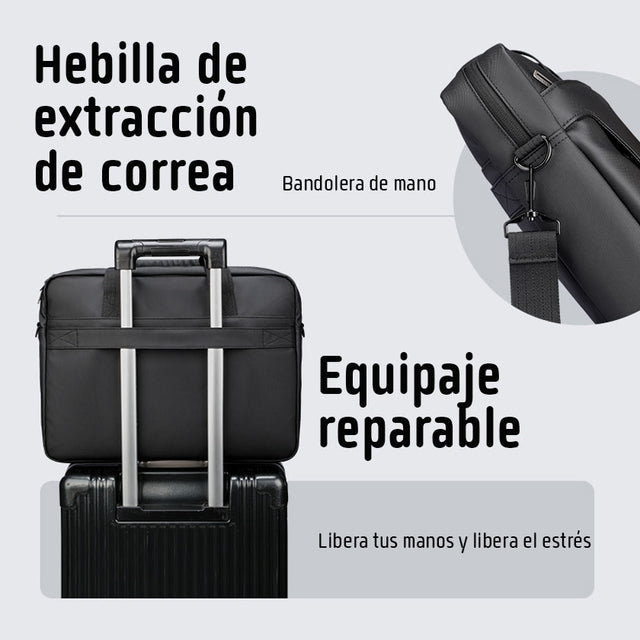 Maletín Mark Ryden Multicapa Impermeable para Laptop – Profesional, Ligero y de Gran Capacidad MR 425X