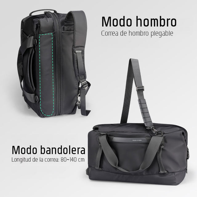 Bolsa de Viaje Mark Ryden Impermeable de Gran Capacidad – Duffle Deportiva para Gimnasio y Viajes MR 5045