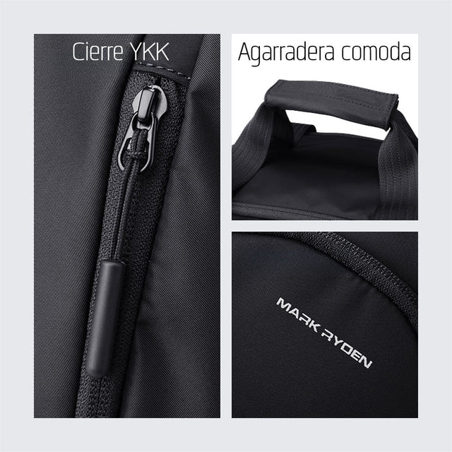Bolsa Deportiva Mark Ryden de Gran Capacidad – Gym Bag Impermeable con Compartimento para Zapatos MR 5226