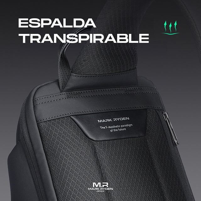 Mochila Cruzada Mark Ryden Antirrobo de Gran Capacidad para Uso Diario MR 7730