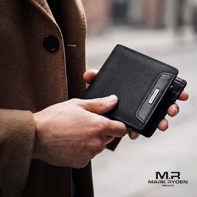 Cartera Compacta Mark Ryden de Diseño Casual y Minimalista MR 81