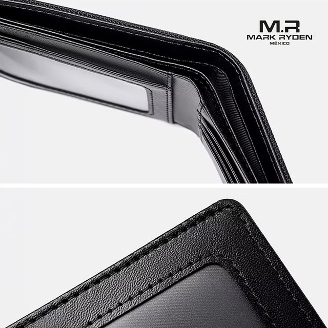 Cartera Compacta Mark Ryden de Diseño Casual y Minimalista MR 81
