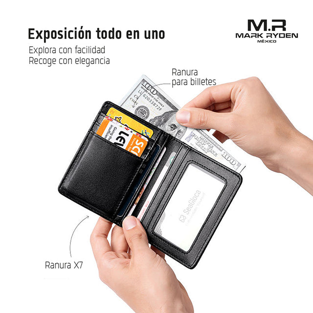 Cartera Minimalista Mark Ryden Compacta para Uso Diario MR 82